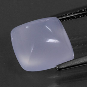 Calcedônia azul natural 3,05ct, transparente, transparente/translúcido