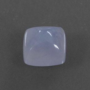 Calcedônia azul natural 1,66ct, transparente, transparente/translúcido