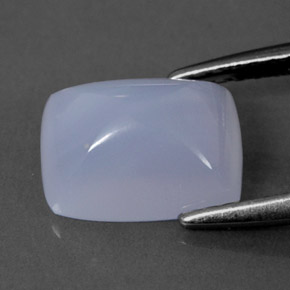 Calcedônia azul natural 2,06ct, transparente, transparente/translúcido