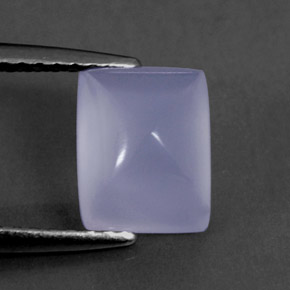 Calcedônia azul natural 1,75ct, transparente, transparente/translúcido