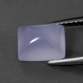 Calcedônia azul natural 1,75ct, transparente, transparente/translúcido