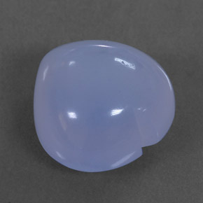 Calcedônia azul natural 8,10ct, transparente, transparente/translúcido