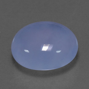 Calcedônia azul natural 4,79ct, transparente, transparente/translúcido