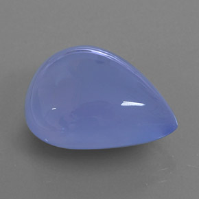 Calcedônia azul natural 16,70ct, transparente, transparente/translúcido