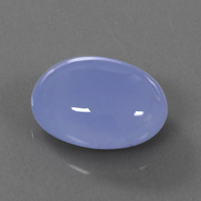 Calcedônia azul natural 14,78ct, transparente, transparente/translúcido