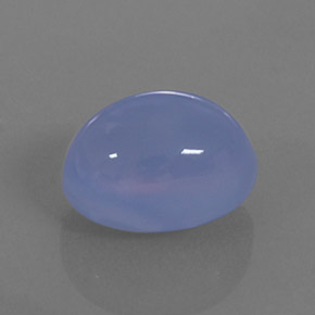 Calcedônia azul natural 11,03ct, transparente, transparente/translúcido