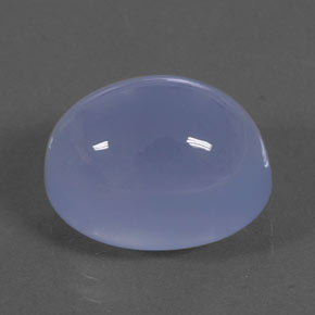 Calcedônia azul natural 9,52ct, transparente, transparente/translúcido