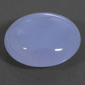 Calcedônia azul natural 12,46ct, transparente, transparente/translúcido
