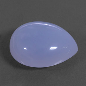 Calcedônia azul natural 16,25ct, transparente, transparente/translúcido