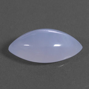 Calcedônia azul natural 2,97ct, transparente, transparente/translúcido
