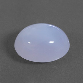 Calcedônia azul natural 3,63ct, transparente, transparente/translúcido
