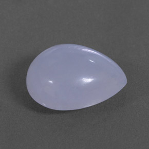 Calcedônia azul natural 3,19ct, transparente, transparente/translúcido