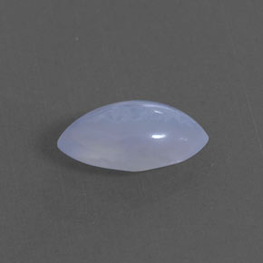Calcedônia azul natural 1,90ct, transparente, transparente/translúcido