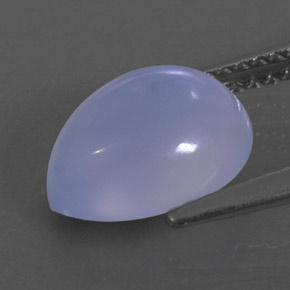 Calcedônia azul natural 2,75ct, transparente, transparente/translúcido
