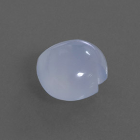 Calcedônia azul natural 4,95ct, transparente, transparente/translúcido
