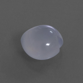 Calcedônia lavanda azul Natural 4.81ct, Transparente, Transparente/Translúcido