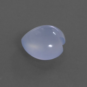 Calcedônia azul natural 4,16ct, transparente, transparente/translúcido