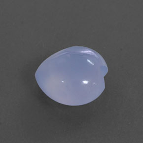 Calcedônia azul natural 2,03ct, transparente, transparente/translúcido
