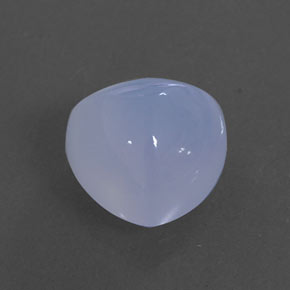 Calcedônia azul natural 3,86ct, transparente, transparente/translúcido