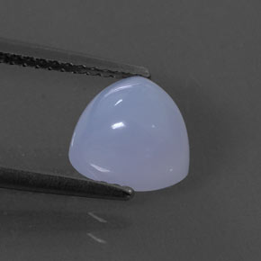 Calcedônia azul natural 2,25ct, transparente, transparente/translúcido