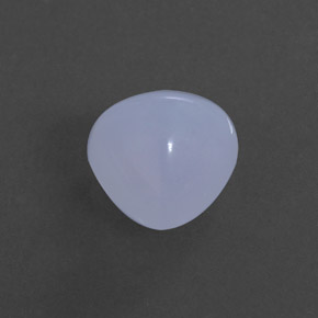 Calcedônia azul natural 2,15ct, transparente, transparente/translúcido
