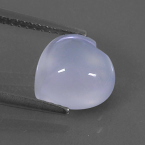 Calcedônia azul natural 2,27ct, transparente, transparente/translúcido