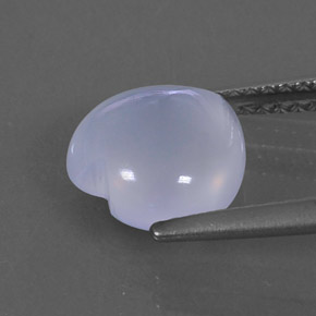 Calcedônia azul natural 2,27ct, transparente, transparente/translúcido