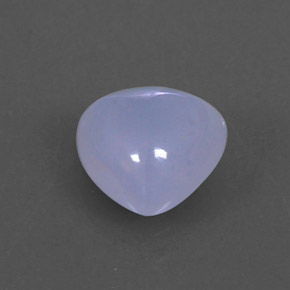 Calcedônia azul natural 1,69ct, transparente, transparente/translúcido