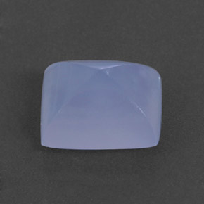 Calcedônia azul natural 3,20ct, transparente, transparente/translúcido