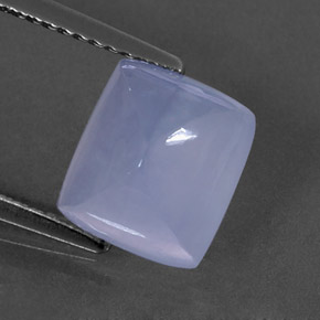 Calcedônia azul natural 2,93ct, transparente, transparente/translúcido
