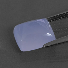 Calcedônia azul natural 2,93ct, transparente, transparente/translúcido