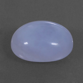 Calcedônia azul natural 10,59ct, transparente, transparente/translúcido