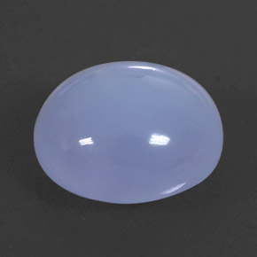 Calcedônia azul natural 8,91ct, transparente, transparente/translúcido