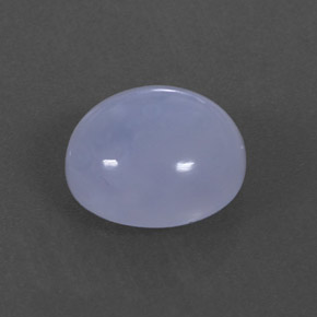 Calcedônia azul natural 3,61ct, transparente, transparente/translúcido