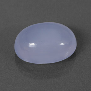 Calcedônia azul natural 3,03ct, transparente, transparente/translúcido