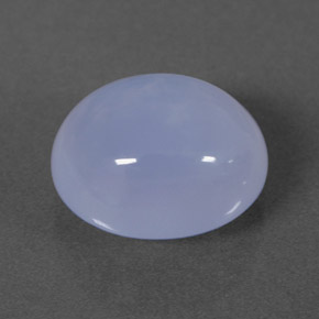 Calcedônia azul natural 4,04ct, transparente, transparente/translúcido