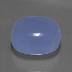 Calcedônia azul natural 34,70ct, transparente, transparente/translúcido