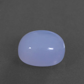 Calcedônia azul natural 3,55ct, transparente, transparente/translúcido