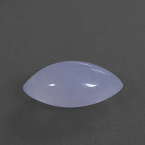 Calcedônia azul natural 3,04ct, transparente, transparente/translúcido