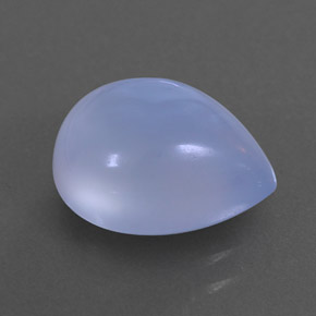 Calcedônia azul natural 3,59ct, transparente, transparente/translúcido
