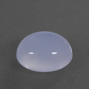 Calcedônia azul natural 4,08ct, transparente, transparente/translúcido