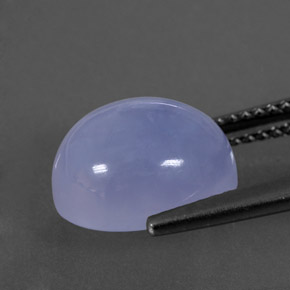 Calcedônia azul natural 4,99ct, transparente, transparente/translúcido
