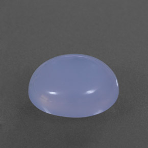 Calcedônia azul natural 4,71ct, transparente, transparente/translúcido