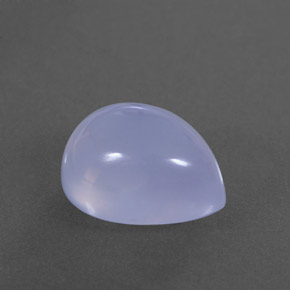 Calcedônia azul natural 4,10ct, transparente, transparente/translúcido