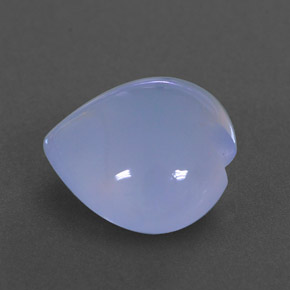 Calcedônia azul natural 3,01ct, transparente, transparente/translúcido