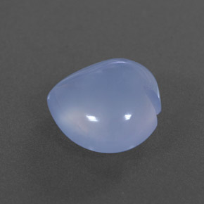 Calcedônia azul natural 4,10ct, transparente, transparente/translúcido