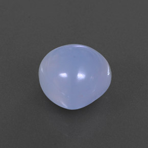 Calcedônia azul natural 4,27ct, transparente, transparente/translúcido