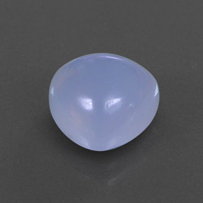 Calcedônia azul natural 3,84ct, transparente, transparente/translúcido