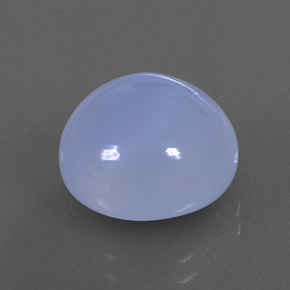 Calcedônia azul natural 8,32ct, transparente, transparente/translúcido