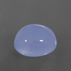 Calcedônia azul natural 5,65ct, transparente, transparente/translúcido